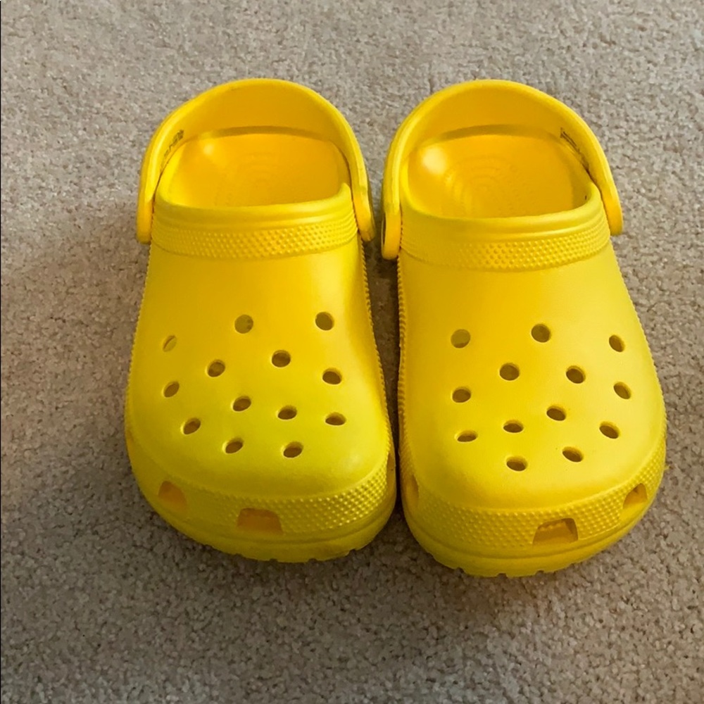 Yellow Women’s Crocs